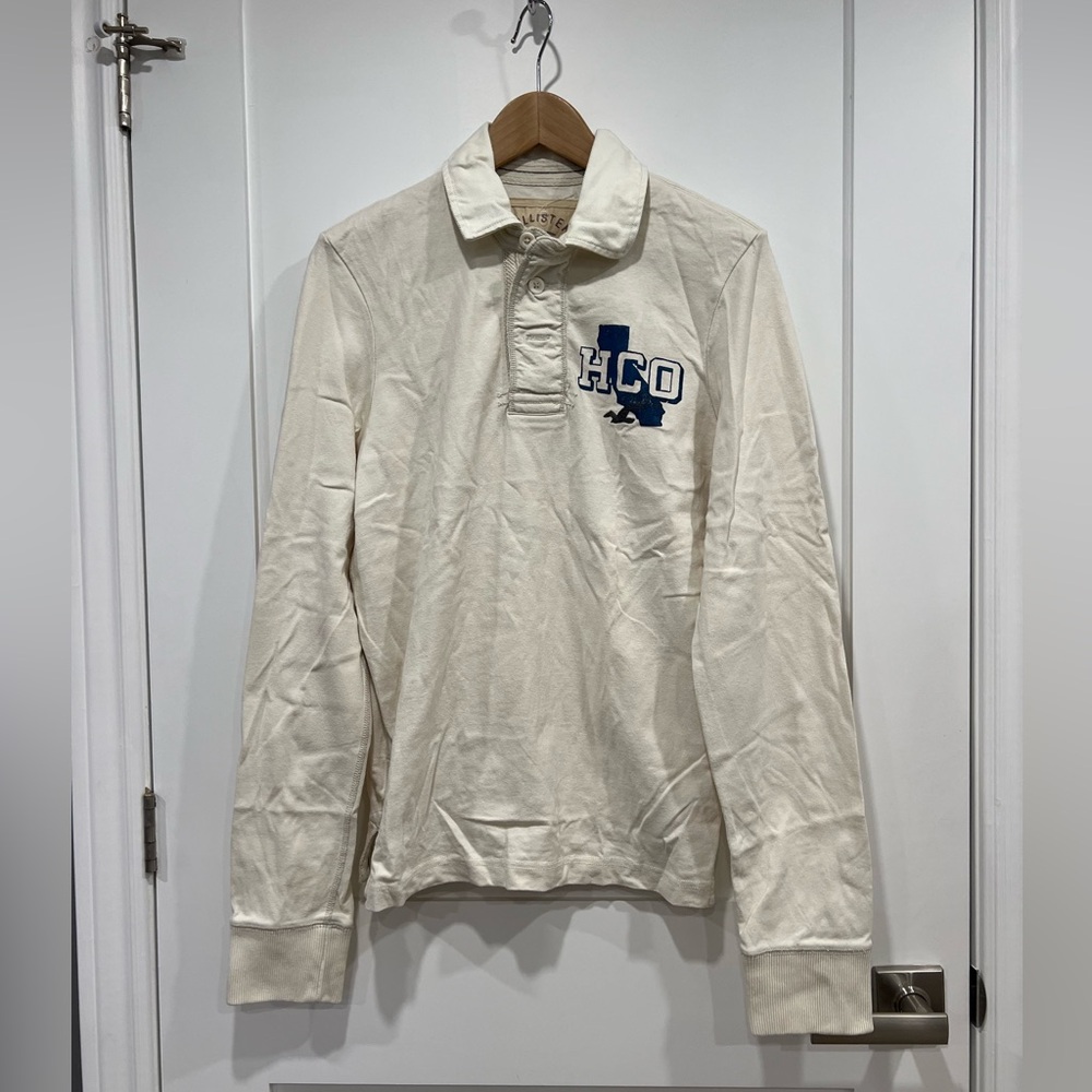 NWOT Hollister rugby top